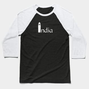 India Baseball T-Shirt